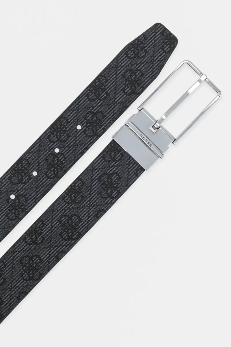 cintura bilaterale MILANO uomo colore blu navy BMAGLO P5235 miniatura 2