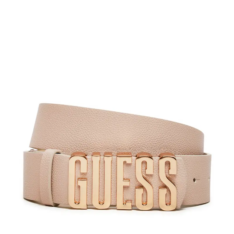 Cintura da donna Guess Meridian (BG) Belts BW9113 P4235 Écru Écru