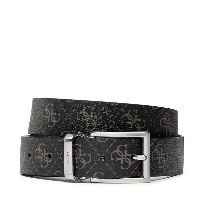 Cintura da uomo Guess Vezzola Belts BM7541 LEA35 Nero