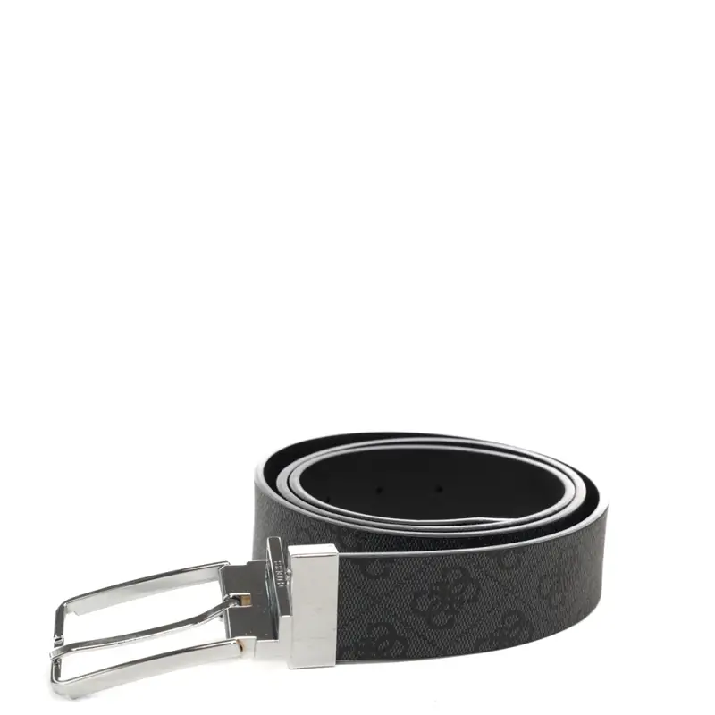 cintura da uomo reversibile con pattern logo 4g nero multi miniatura 3