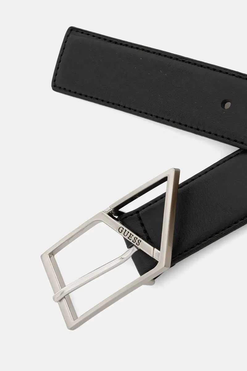 cintura in pelle uomo colore nero BM7817 P5335 miniatura 2