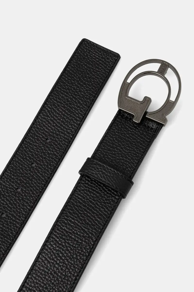 cintura in pelle uomo colore nero BM7840 P5435 miniatura 2