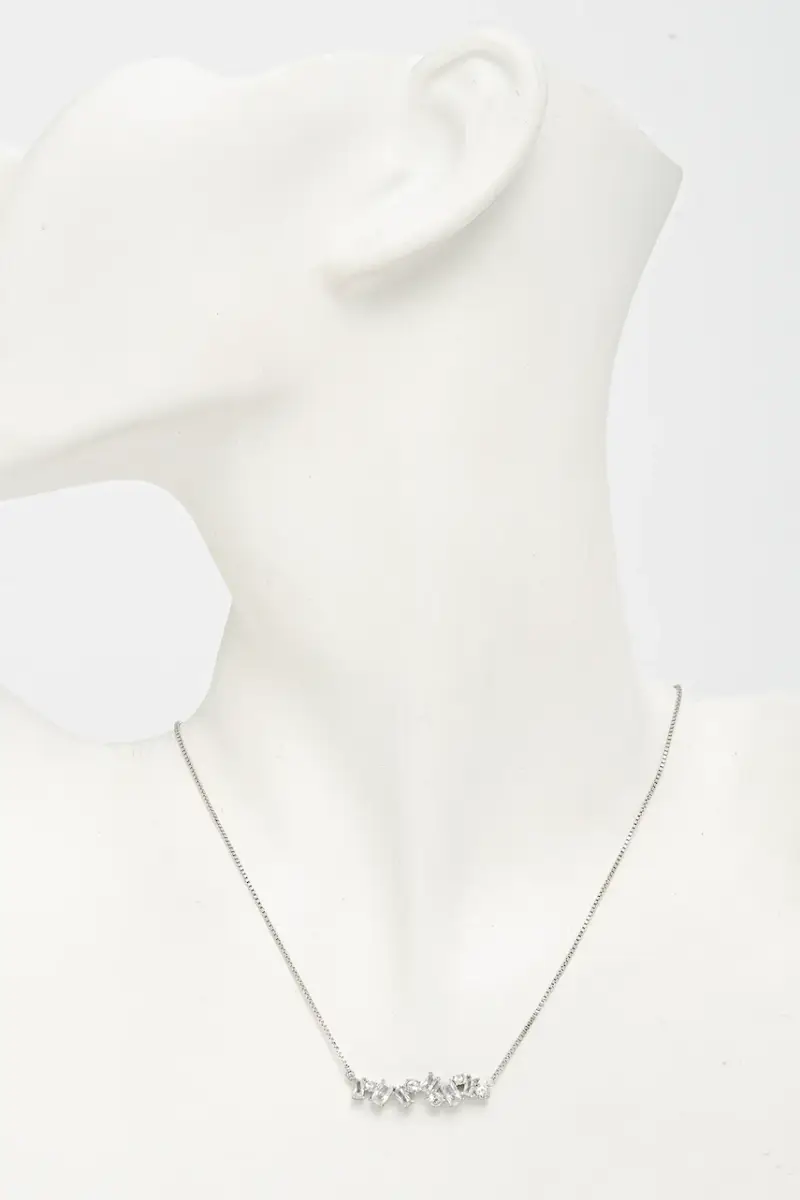 collana CHANDELIER JUBN05 358JW Argento miniatura 2