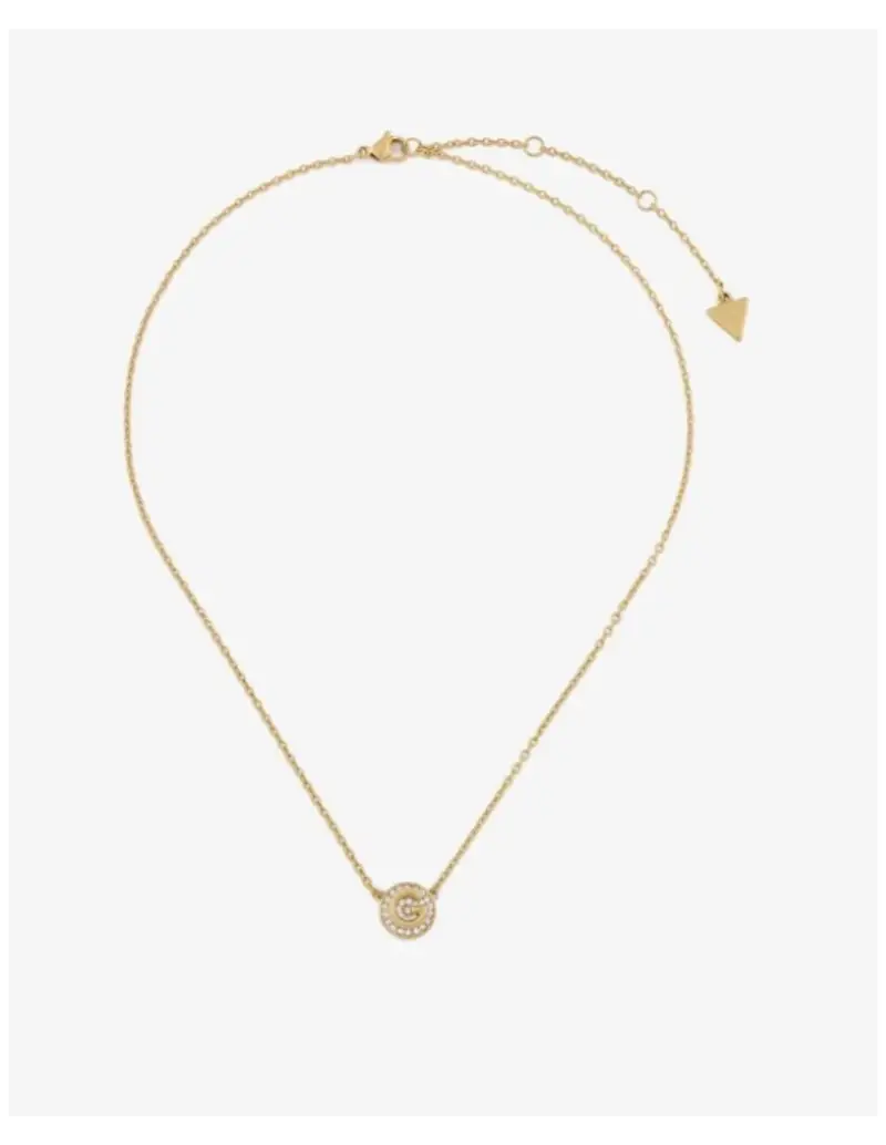 Collana GUESS in acciaio dorato JUBN05446JW YG