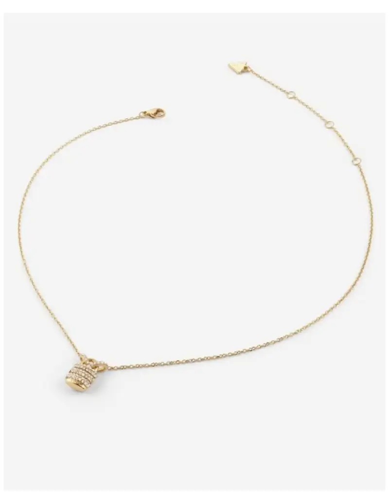 Collana GUESS My Secret in acciaio dorato JUBN05417JW YG