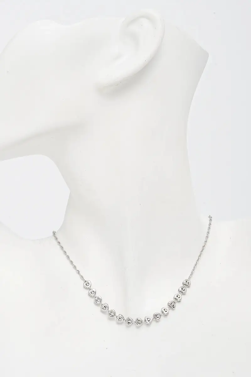 collana L.O.V.E. JUBN05 471JW Argento miniatura 3