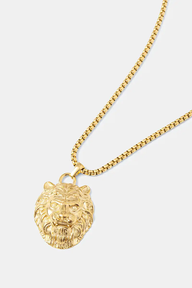 collana LION KING uomo JUMN01 387JW Oro miniatura 2