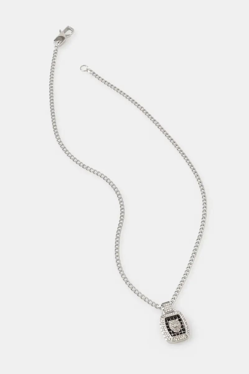 collana LION KING uomo JUMN05 001JW Argento