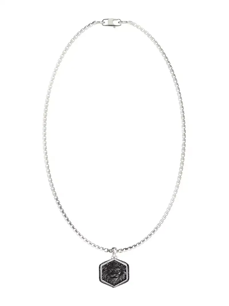 Collana nero / argento