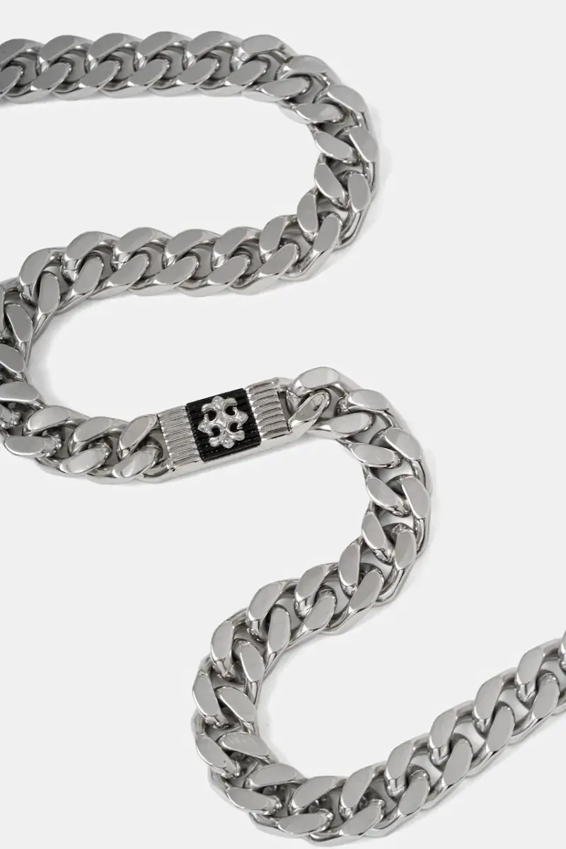 collana REBEL MOON uomo JUMN05 064JW Argento miniatura 2