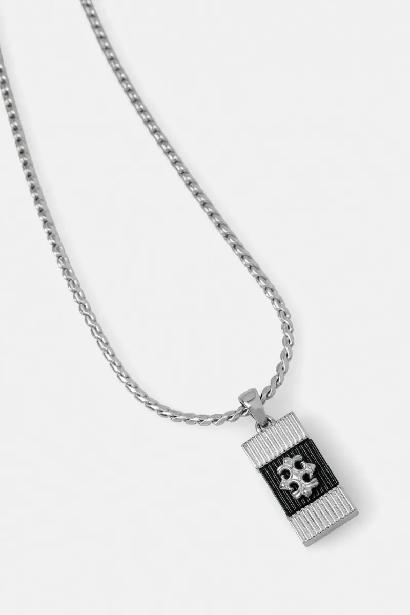 collana REBEL MOON uomo JUMN05 067JW Argento miniatura 2