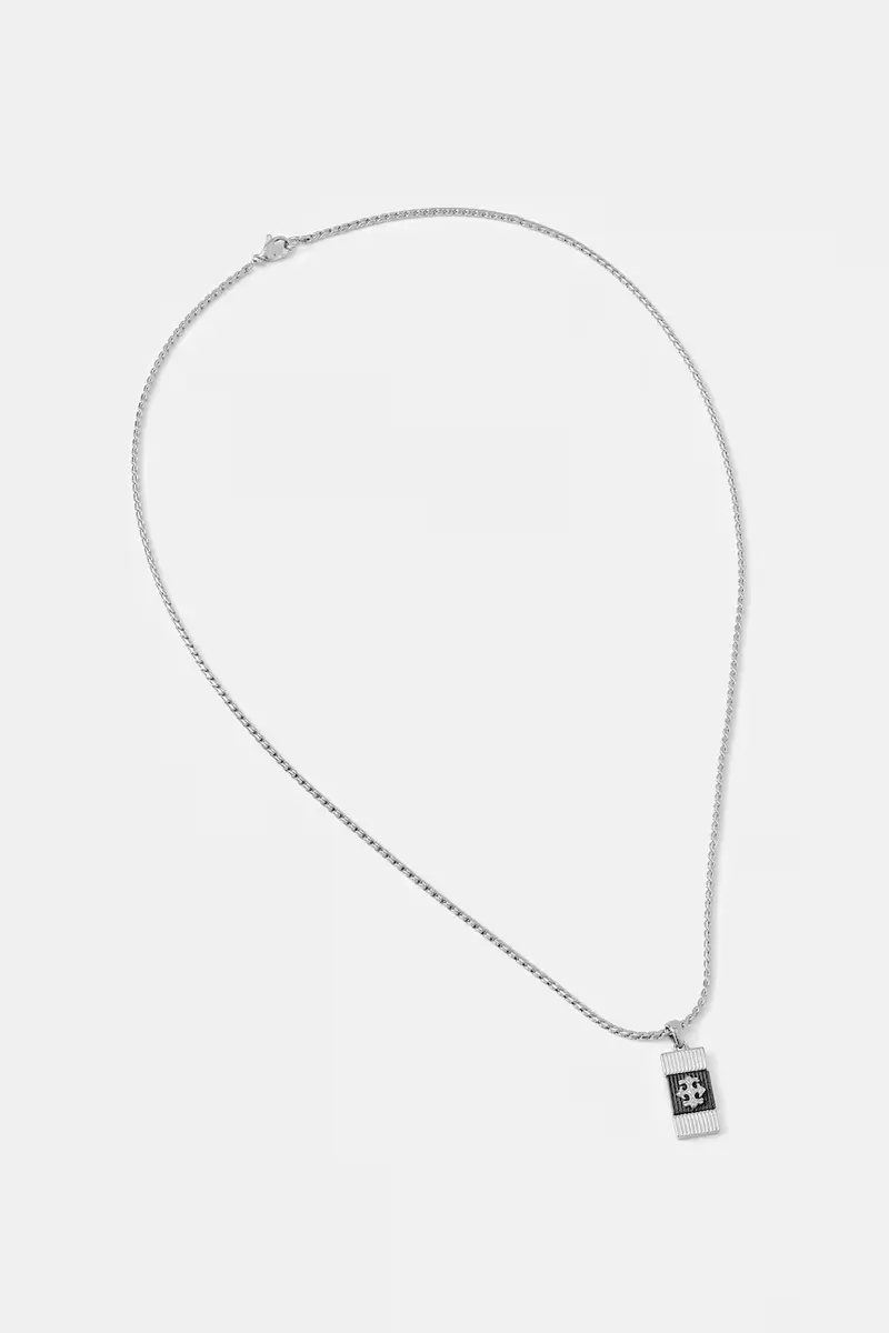 collana REBEL MOON uomo JUMN05 067JW Argento