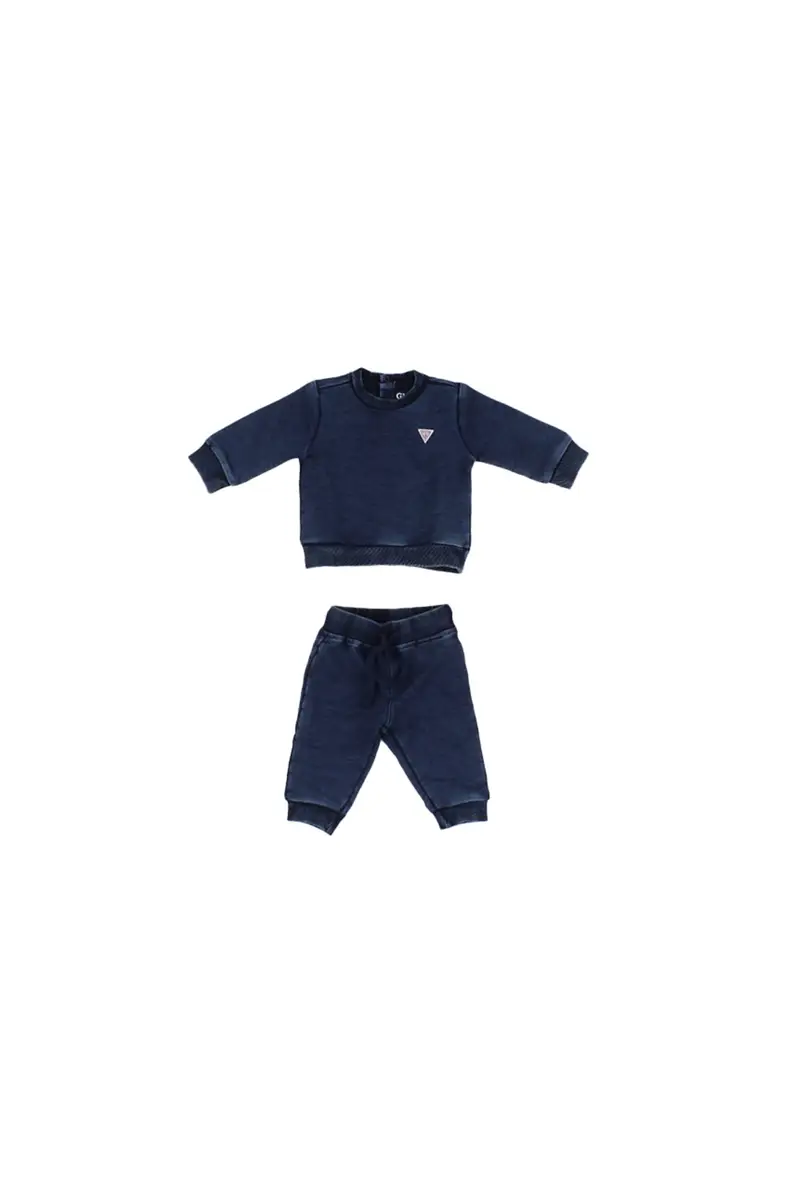 Completo Bambino GUESS Blu Set active top+active pants