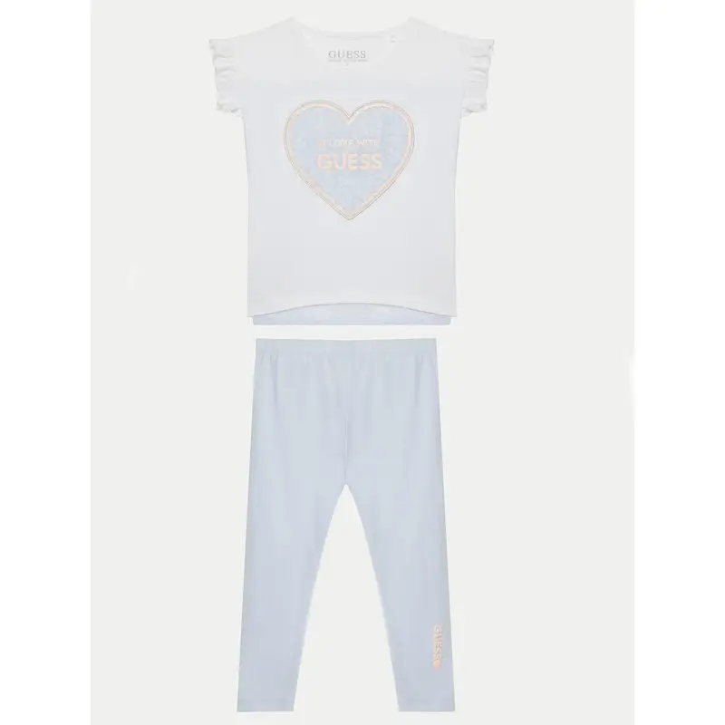 Completo da bambino K5GG01K6YW4 Bianco Regular Fit