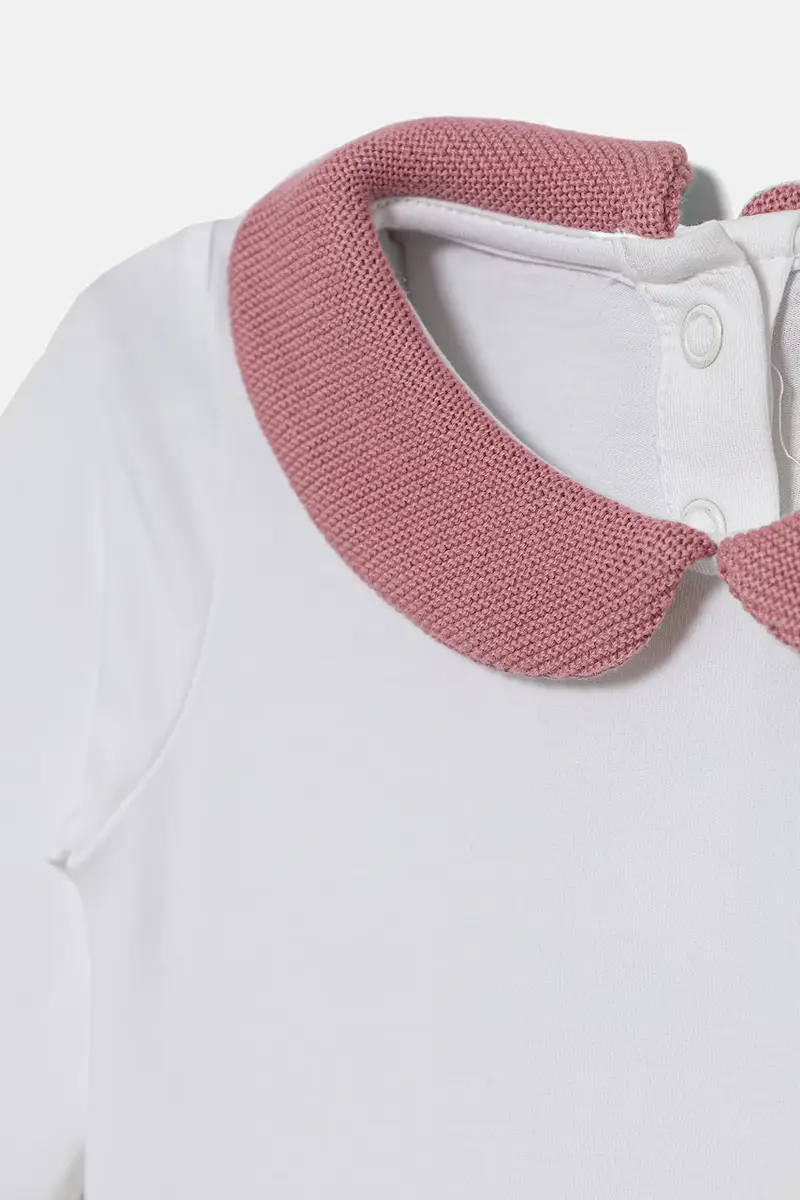 completo in cotone neonato/a pacco da 2 colore rosa S5YG09 K6YW1 miniatura 4