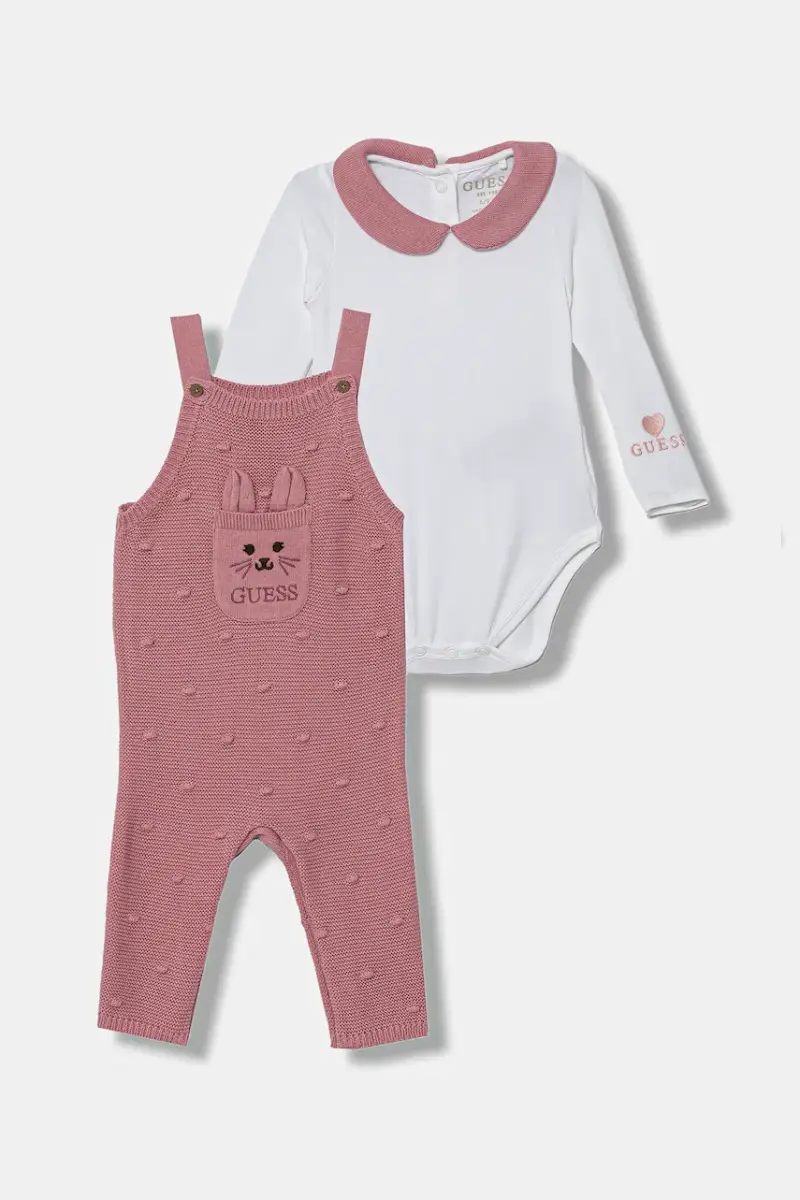 completo in cotone neonato/a pacco da 2 colore rosa S5YG09 K6YW1