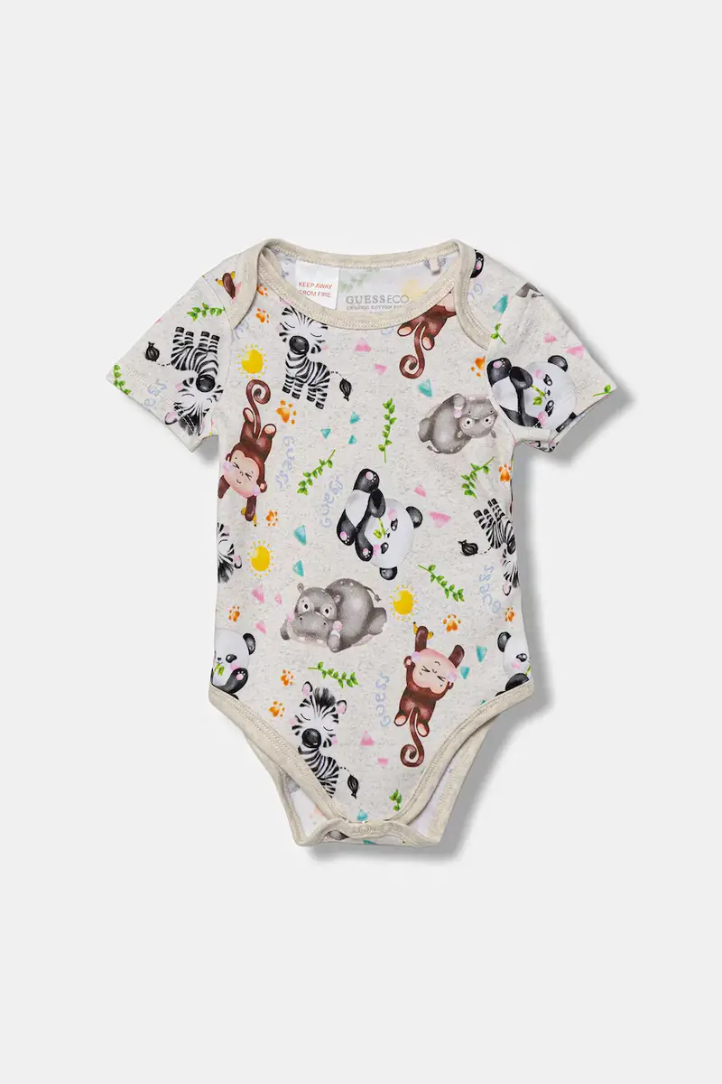 completo in cotone neonato/a pacco da 3 colore beige H5YW15 KAE14 miniatura 2