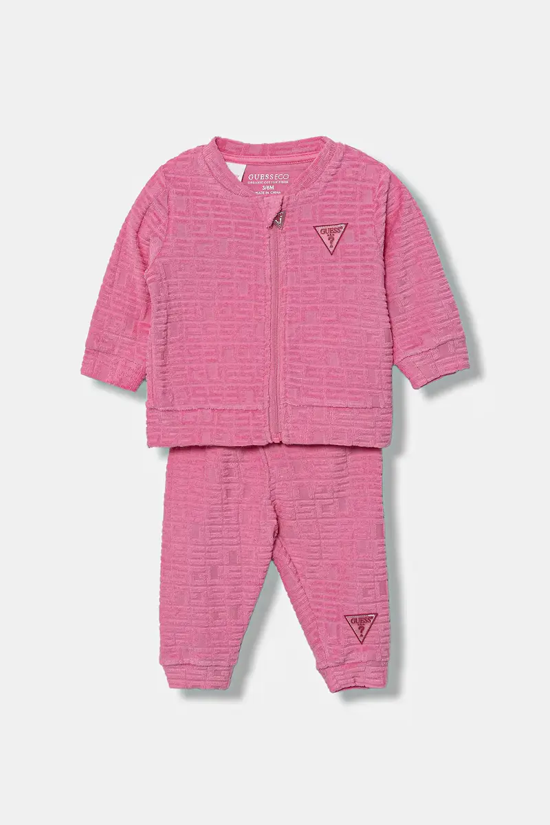 completo in cotone neonato/a pacco da 3 colore rosa H5YW10 KBU64 miniatura 3