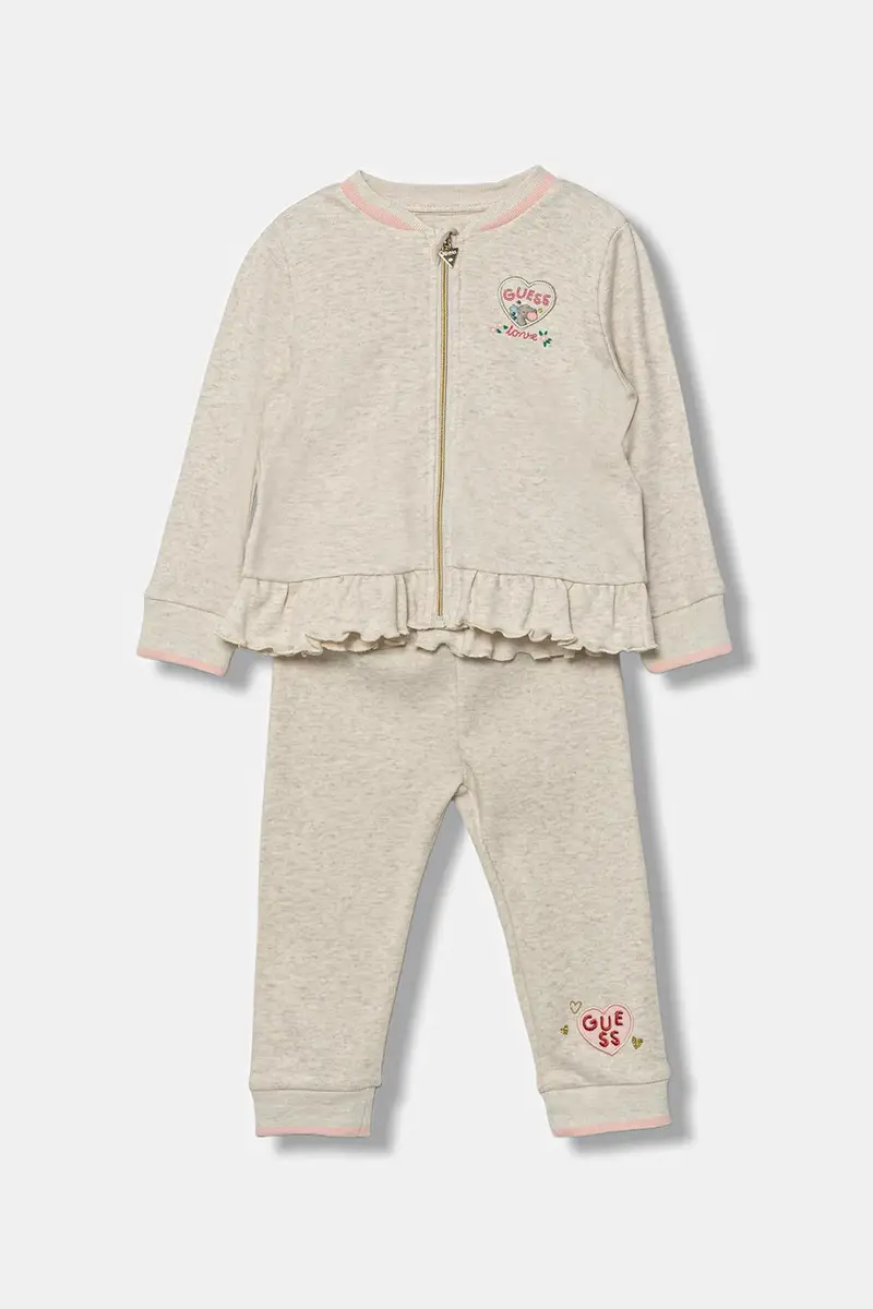 completo in cotone neonato/a pacco da 3 colore rosa S5YG05 K6YW4 miniatura 3