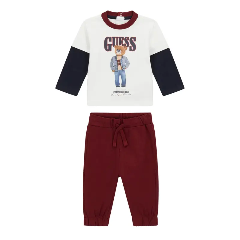 Guess T-shirt Bordeaux 4014374