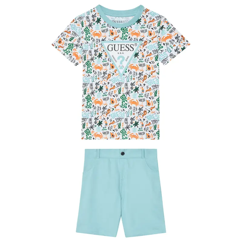 Guess T-shirt Blu 4241945