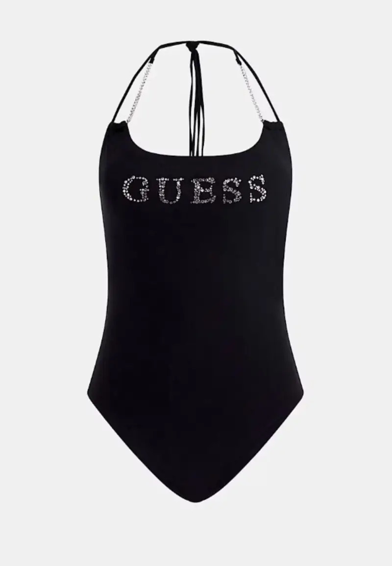 COSTUME GUESS LOGO ONE PIECE REM PAD NERO