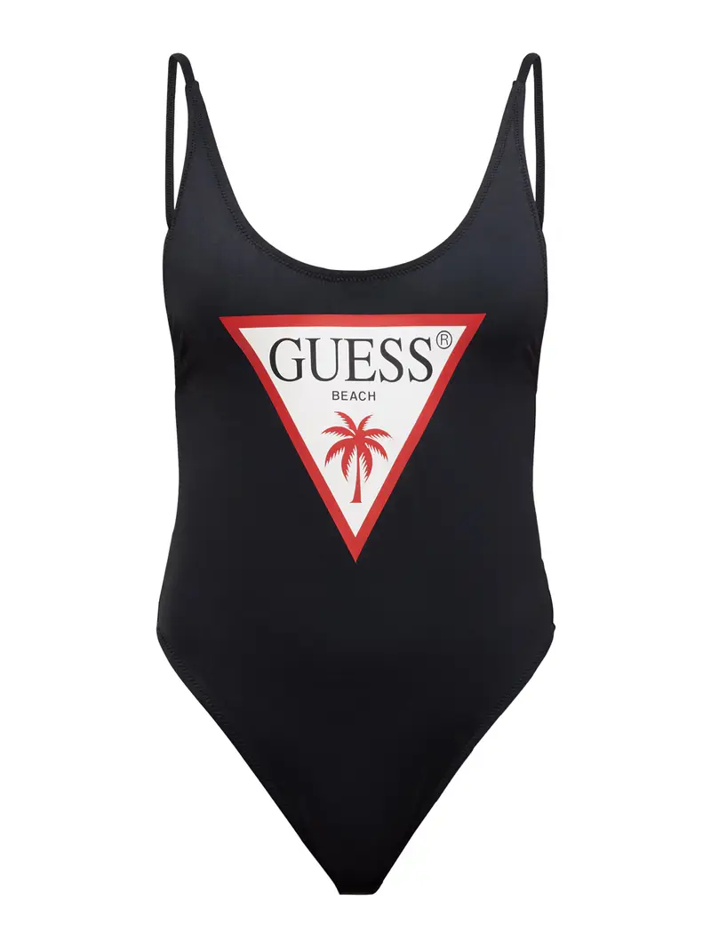 Costume intero VIOLET rosso / nero / bianco