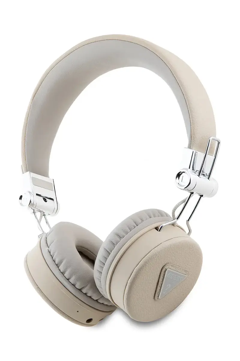 cuffie sovraauricolari wireless Grained Classic Round Shape colore beige