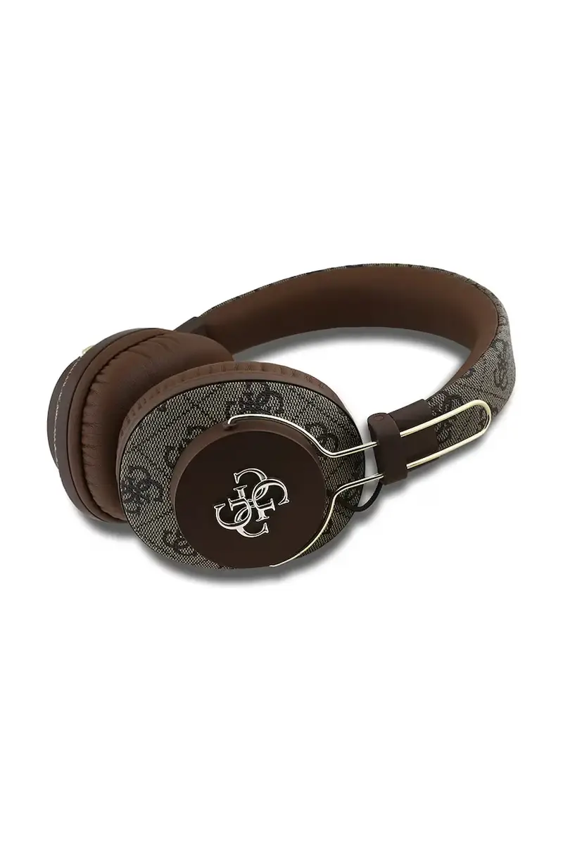 cuffie sovraauricolari wireless Metal 4G Logo colore marrone miniatura 2