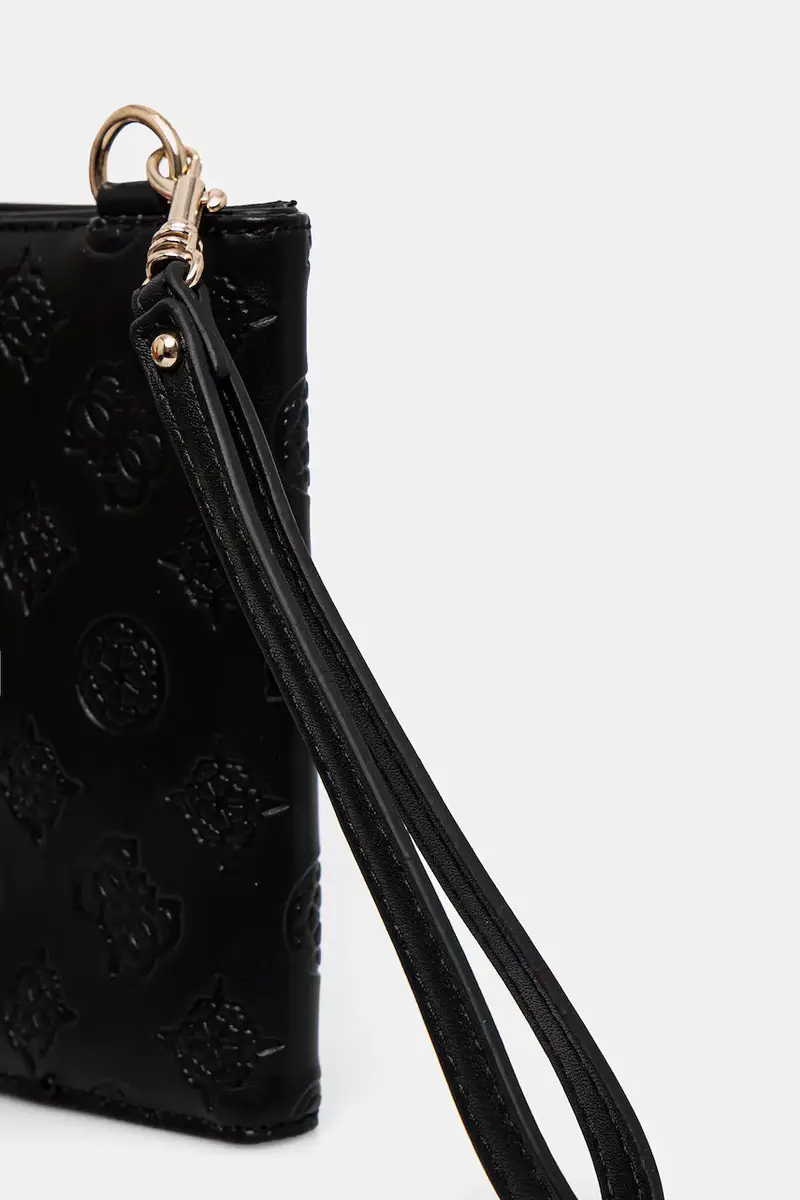 custodia per passaporto e etichetta per i bagagli WILDER colore nero TWX745 20370 miniatura 2