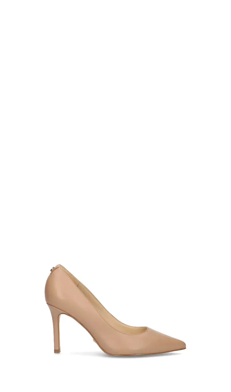 Décolleté donna beige in pelle Vario