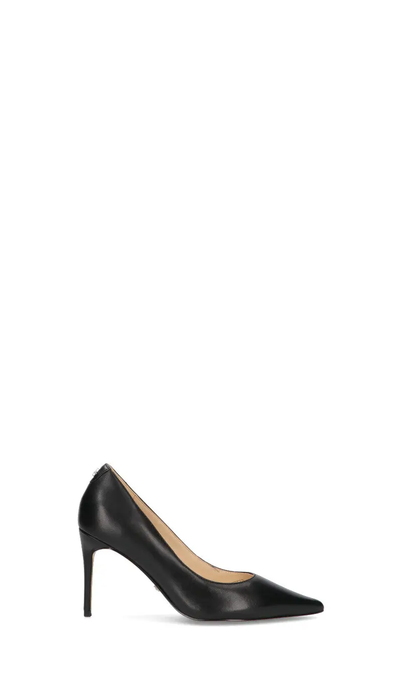 Decollete donna nera in pelle Vario