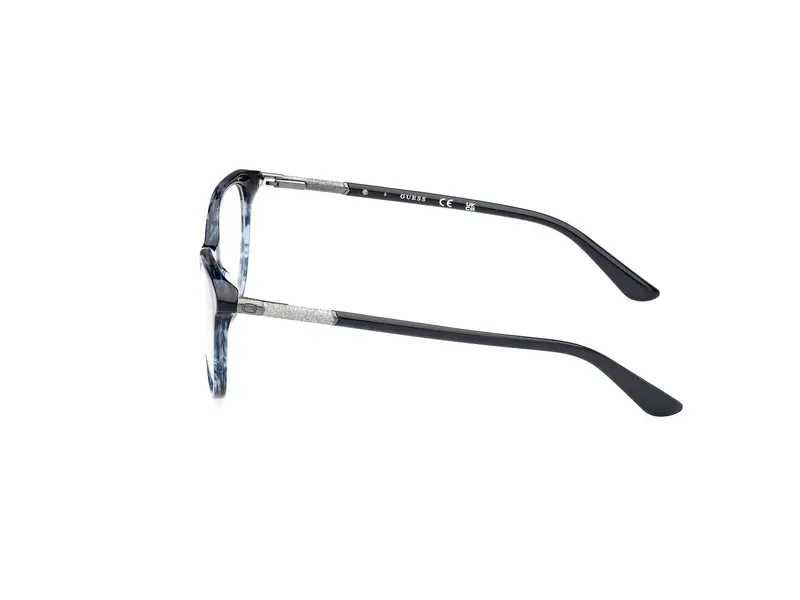 Guess Donna GU2657-N 086 Montature da vista Acetato Azzurro Rotonda Normale miniatura 2
