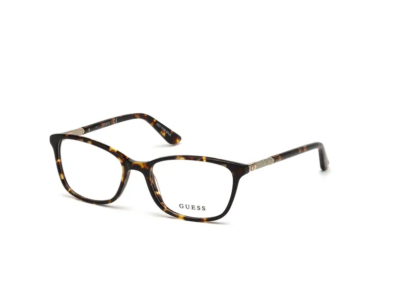 Guess Donna GU2658 052 Montature da vista Plastica Havana  Squadrata