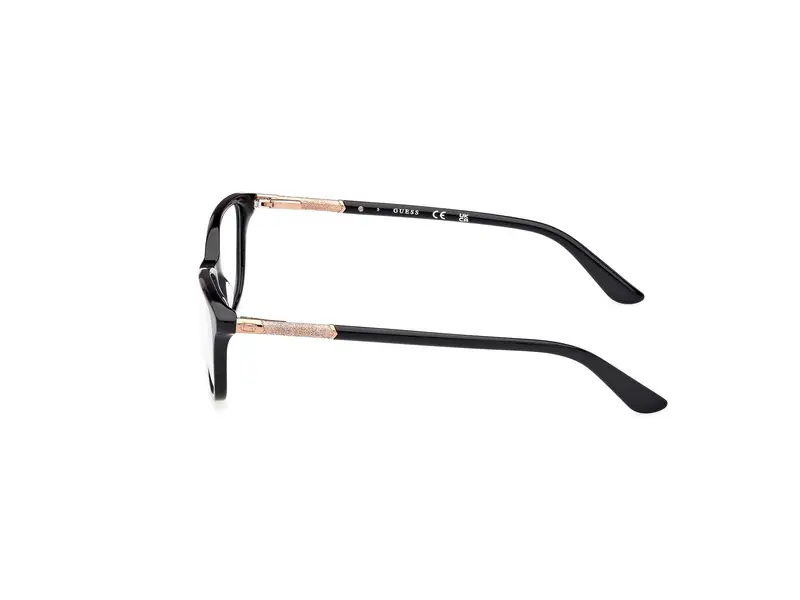 Guess Donna GU2658-N 003 Montature da vista Acetato Nero Squadrata Normale miniatura 2