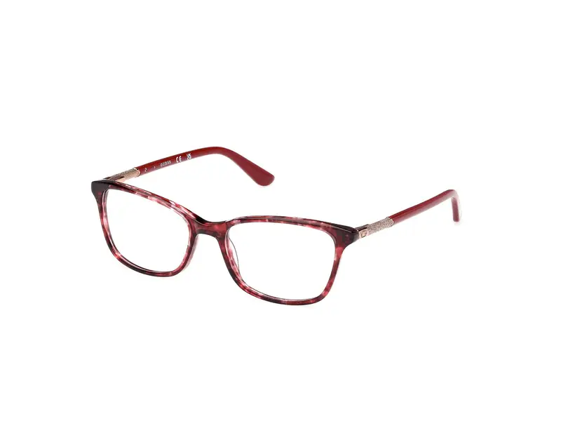 Guess Donna GU2658-N 066 Montature da vista Acetato Rosso  Squadrata Normale