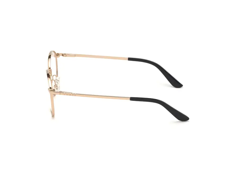 Guess Donna GU2725 028 Montature da vista Metallo Oro Rotonda Normale miniatura 2