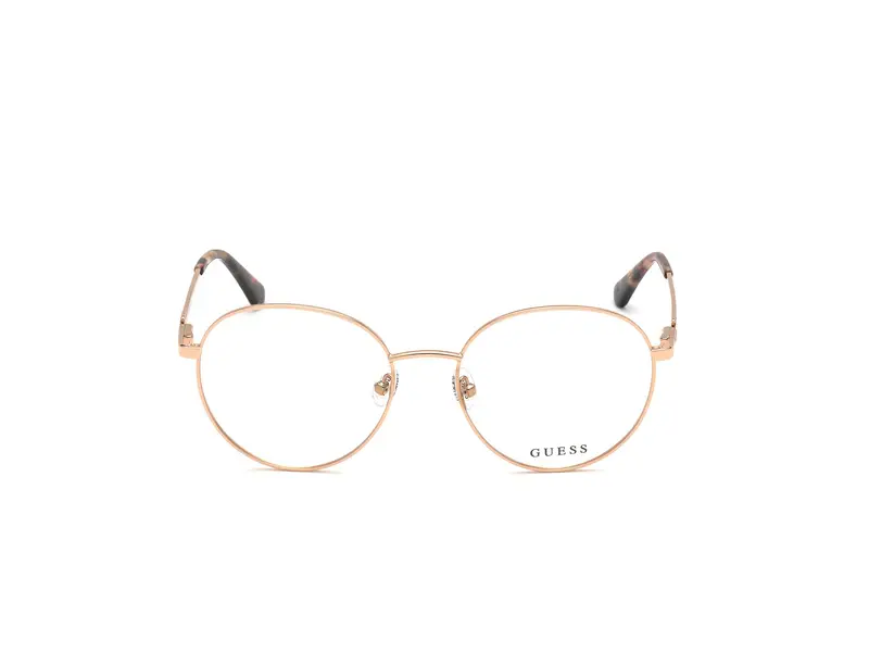 Guess Donna GU2812 028 Montature da vista Metallo Oro Rotonda Normale miniatura 2