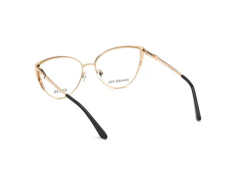 Guess Donna GU2813 002 Montature da vista Metallo Nero Cat Eye Normale miniatura 3