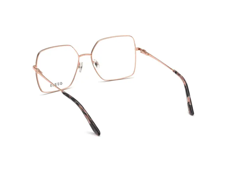 Guess Donna GU2824 005 Montature da vista Metallo Nero Squadrata Normale miniatura 3