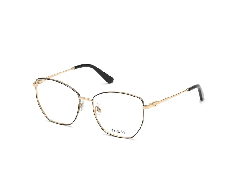 Guess Donna GU2825 001 Montature da vista Metallo Nero  Squadrata Normale