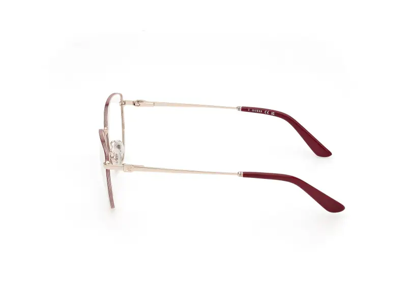 Donna GU2825 071 Montature da vista Metallo Squadrata Normale Bordeaux miniatura 2