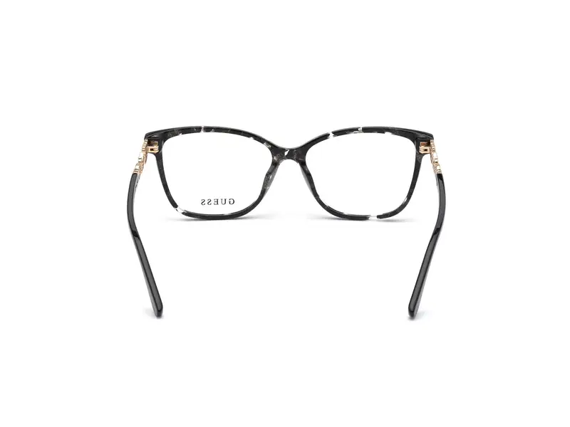 Guess Donna GU2832 005 Montature da vista Acetato Nero Squadrata Normale miniatura 3