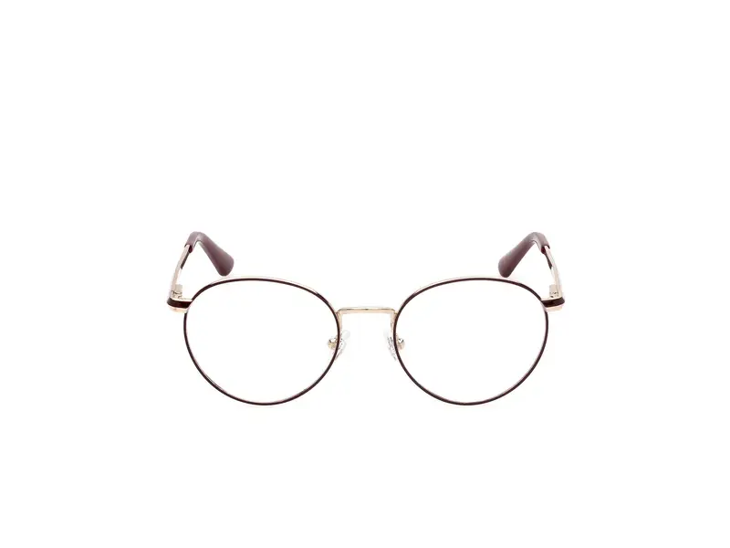 Guess Donna GU2868 071 Montature da vista Metallo Bordeaux Rotonda Normale miniatura 2