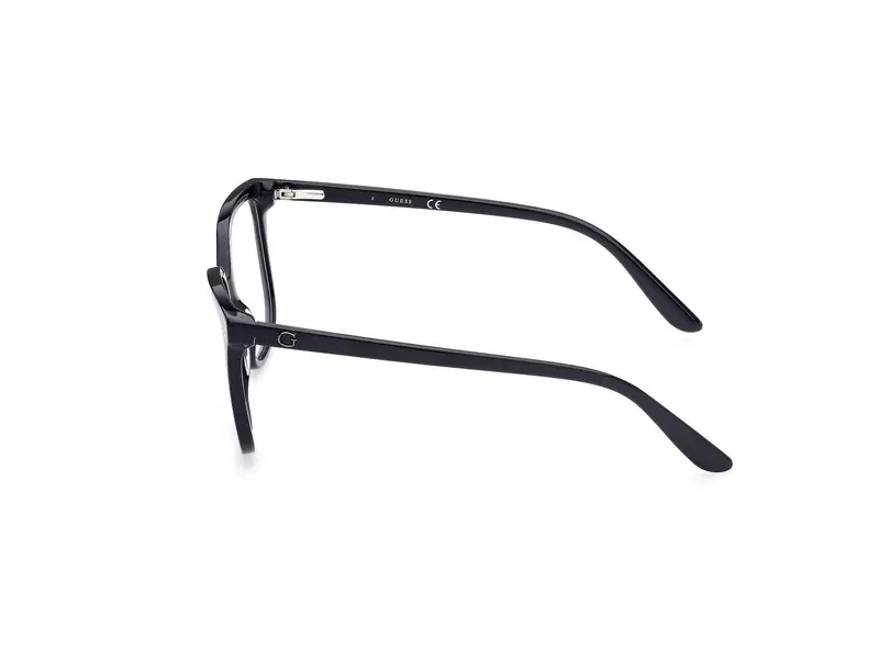 Guess Donna GU2871 001 Montature da vista Acetato Nero Squadrata Normale miniatura 2