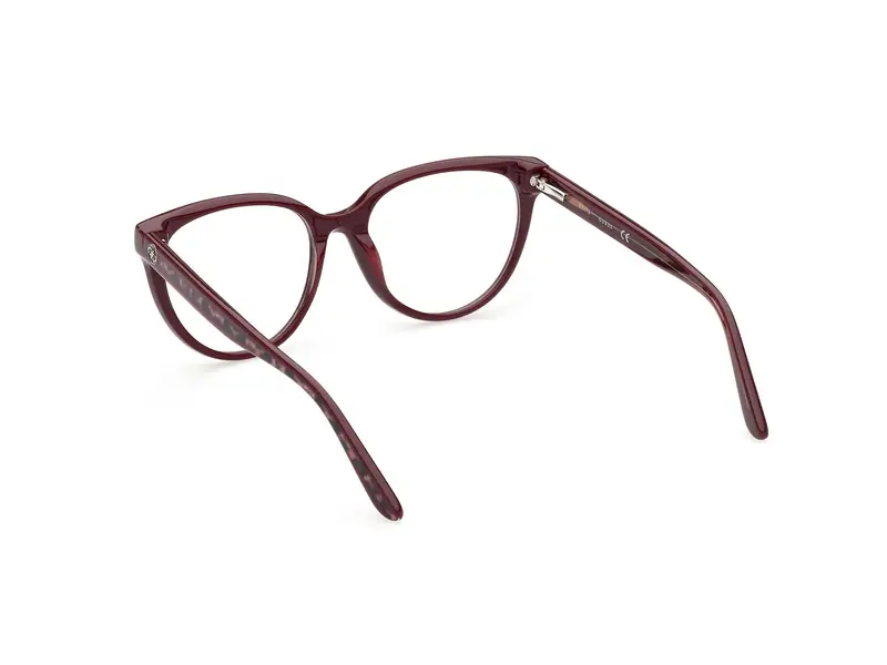 Guess Donna GU2872 069 Montature da vista Acetato Bordeaux Cat Eye Normale miniatura 3