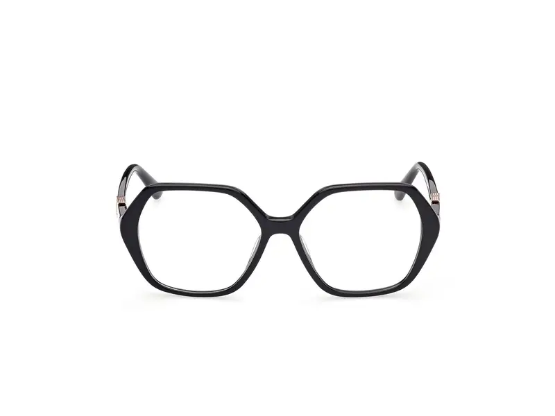 Guess Donna GU2875 001 Montature da vista Acetato Nero Geometrica Normale miniatura 2