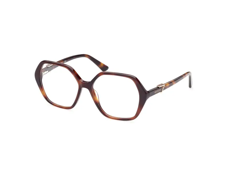Guess Donna GU2875 053 Montature da vista Acetato Havana  Geometrica Normale