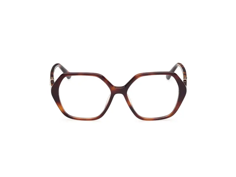 Guess Donna GU2875 053 Montature da vista Acetato Havana Geometrica Normale miniatura 2