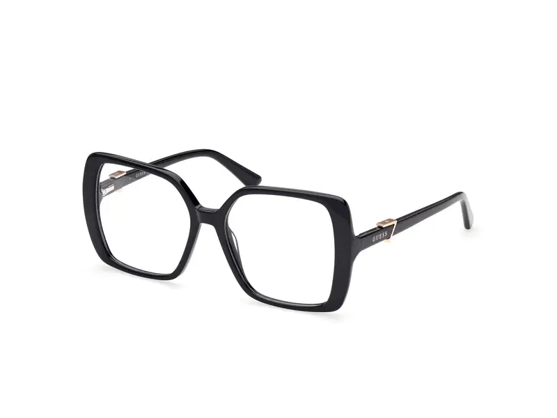 Guess Donna GU2876 001 Montature da vista Acetato Nero  Squadrata Normale